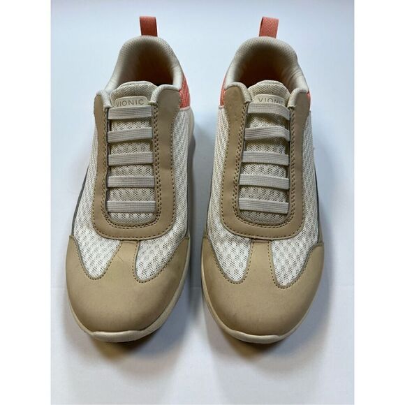 Vionic Venya Womens Mesh Athletic and Training Pull On Sneaker Marshmallow US 9 - Picture 2 of 10